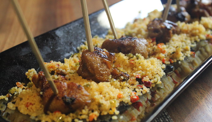 Menú en un restaurante en Madrid