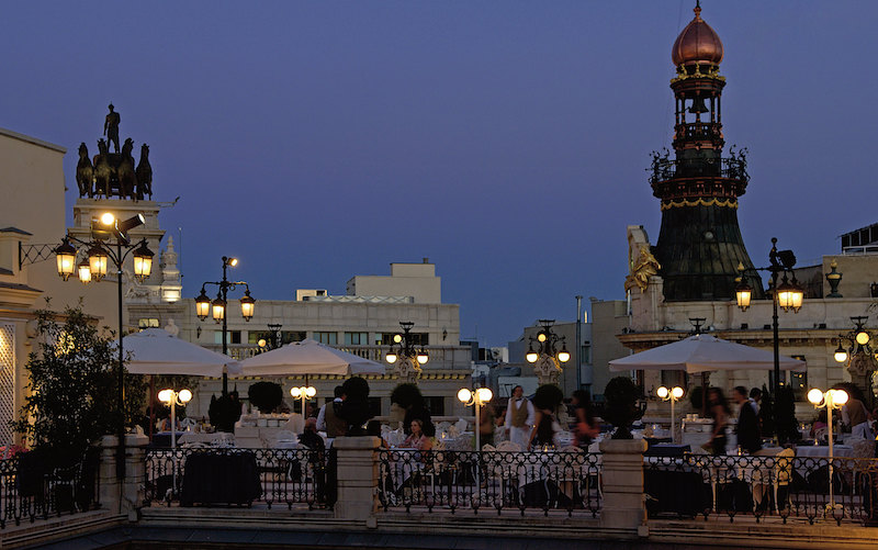 Terraza del Casino de Madrid