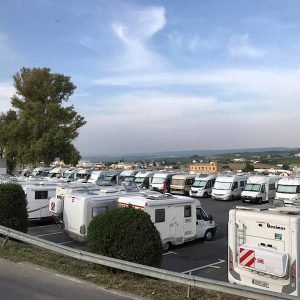 Parking de autocaravanas en Montilla