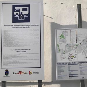 Parking de autocaravanas en Montilla
