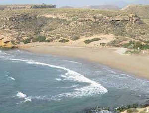 Playa de la Higuerica en Águilas
