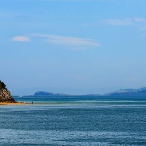 La playa de San Martín en Santoña