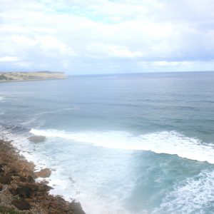 La playa de la Tablía en Suances