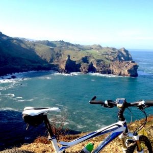 Descenso en bicicleta desde la Sierra de Ibio a Suances