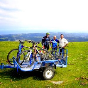 Descenso en bicicleta desde la Sierra de Ibio a Suances