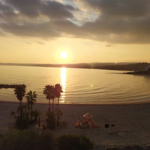 La playa del Cristo en Estepona