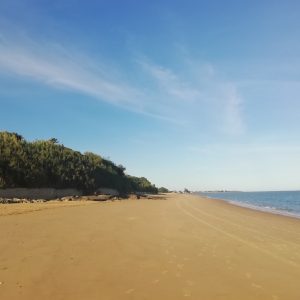 La playa de la Jara en Sanlúcar de Barrameda