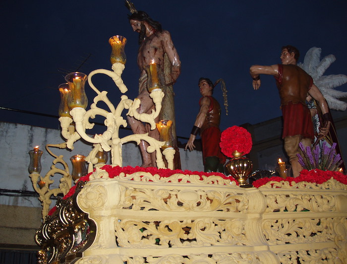 Paso procesional en El Puerto de Santa María
