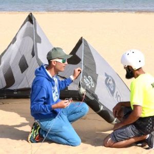 Bautismo de kitesurf en Sanlúcar de Barrameda