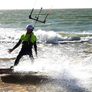 Bautismo de kitesurf en Sanlúcar de Barrameda