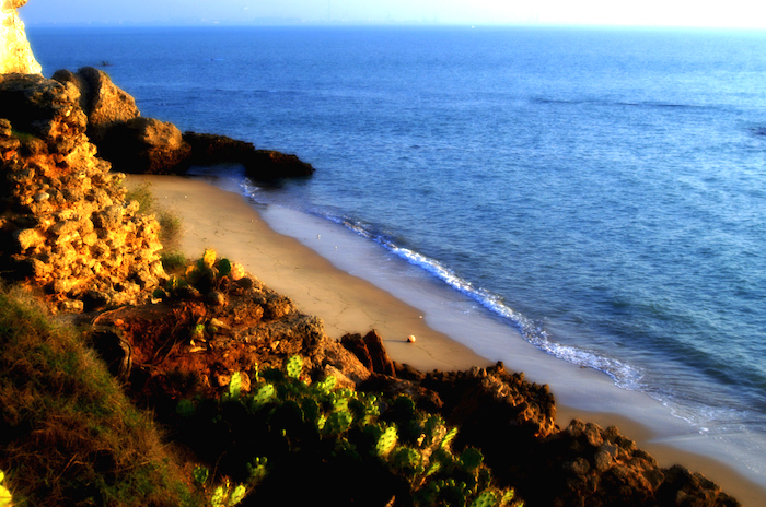 Vista de la playa de Santa Catalina en El Puerto de Santa María
