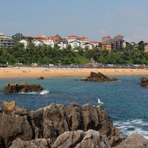 La playa del Sardinero