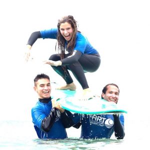 Surf camp playa de Razo