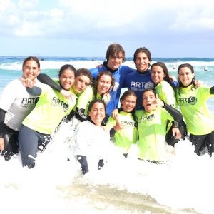 Surf camp playa de Razo