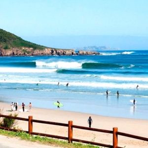 La playa de Razo