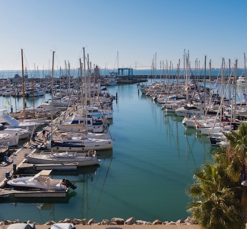 Vista de Puerto Sherry en el Puerto de Santa María