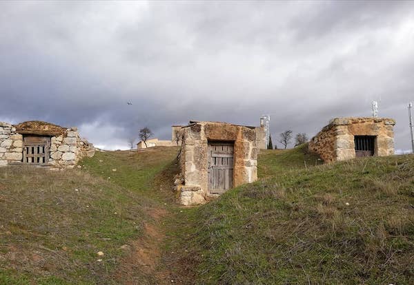 Bodegas en Roa de Nava en la provincia de Burgos