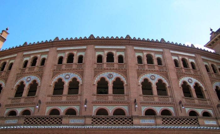 Vista de la plaza de toros de las ventas en Madrid