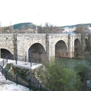 Puente sobre el Duero en Quintanilla de Onésimo