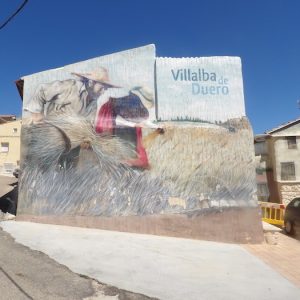 Sendero en Villalba de Duero
