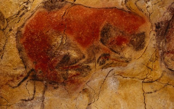 Imagen de las cuevas de Altamira en el Museo Nacional y Centro de Investigación de Altamira