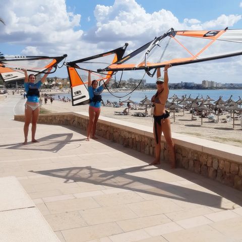 Curso de wingfoil en Mallorca