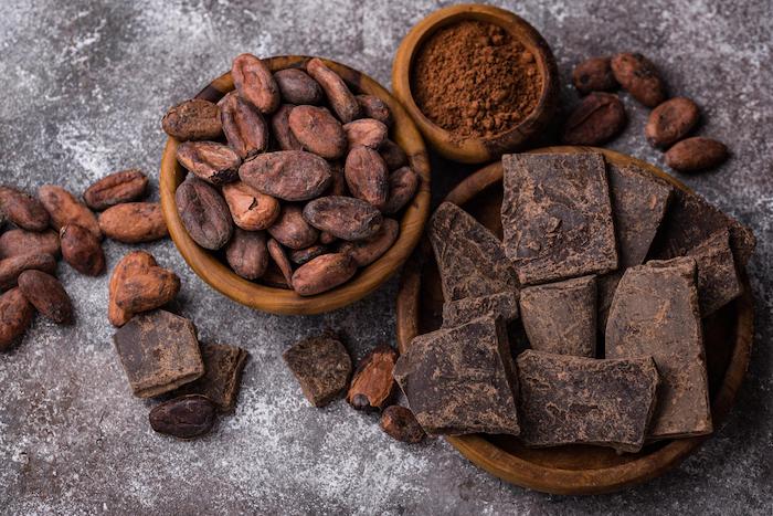 Vista de cacao de la feria del chocolate en Madrid 2024