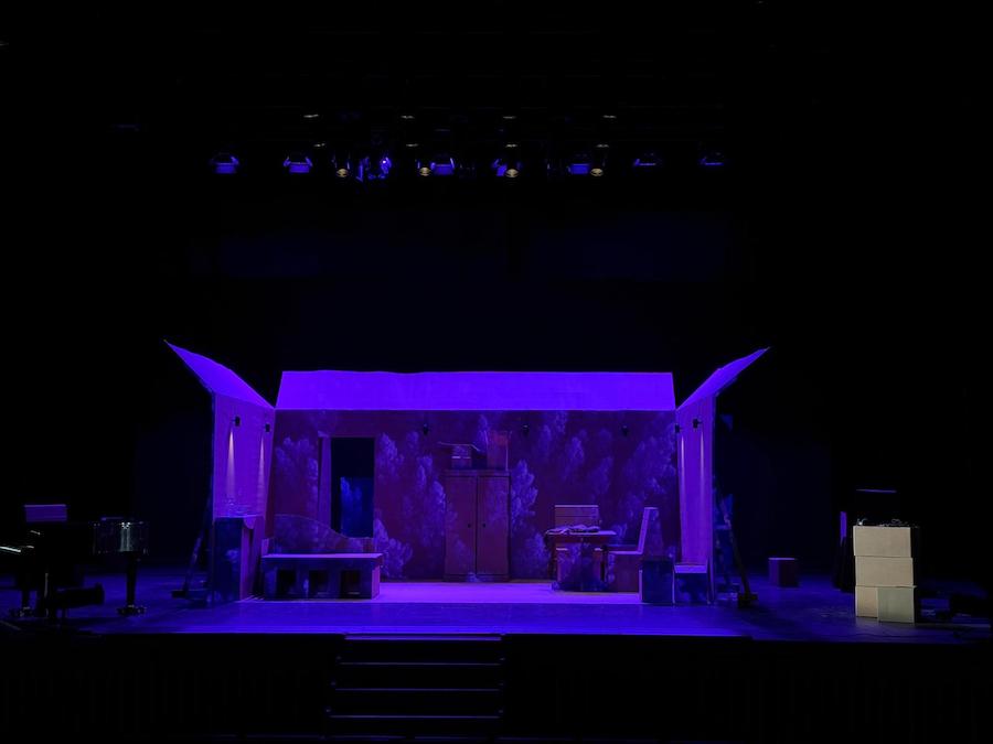 Foto de una actuación en el palacio de festivales de Cantabria