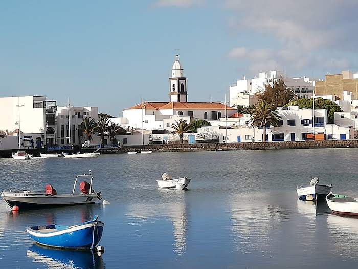 Vista de Arrecife en Lanzarote