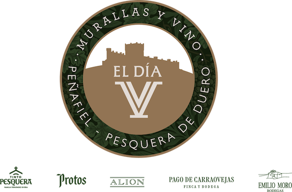 Logotipo evento enoturístico en Pesquera de Duero